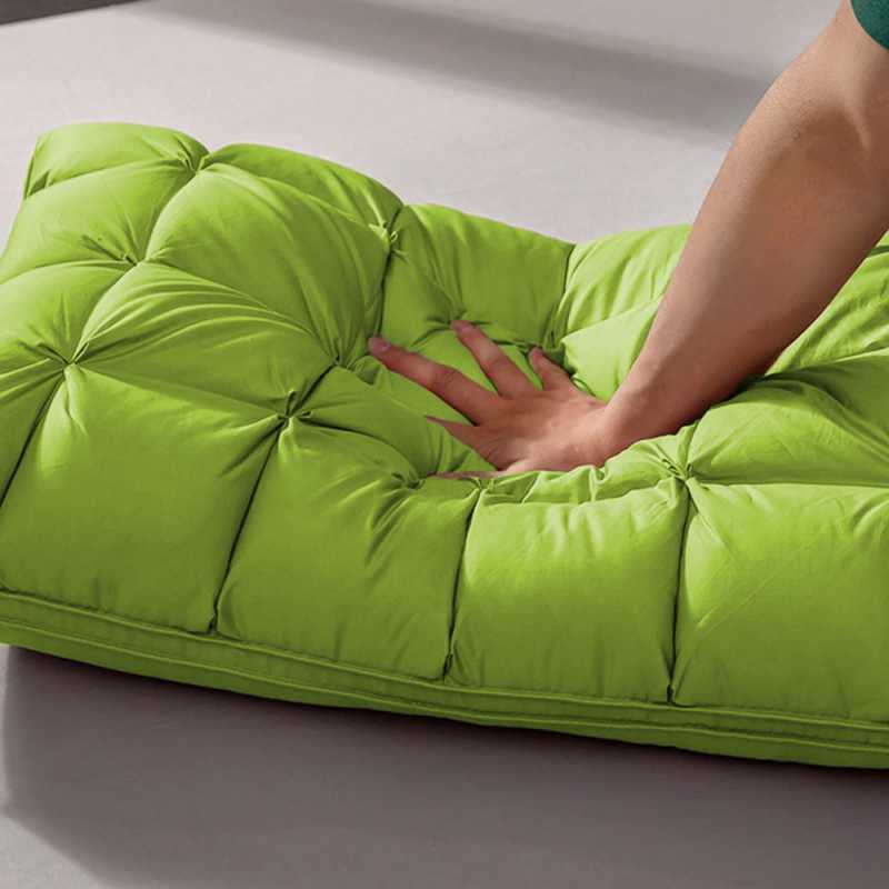 Pack Of 2 Pintuck Pillow - Parrot Green