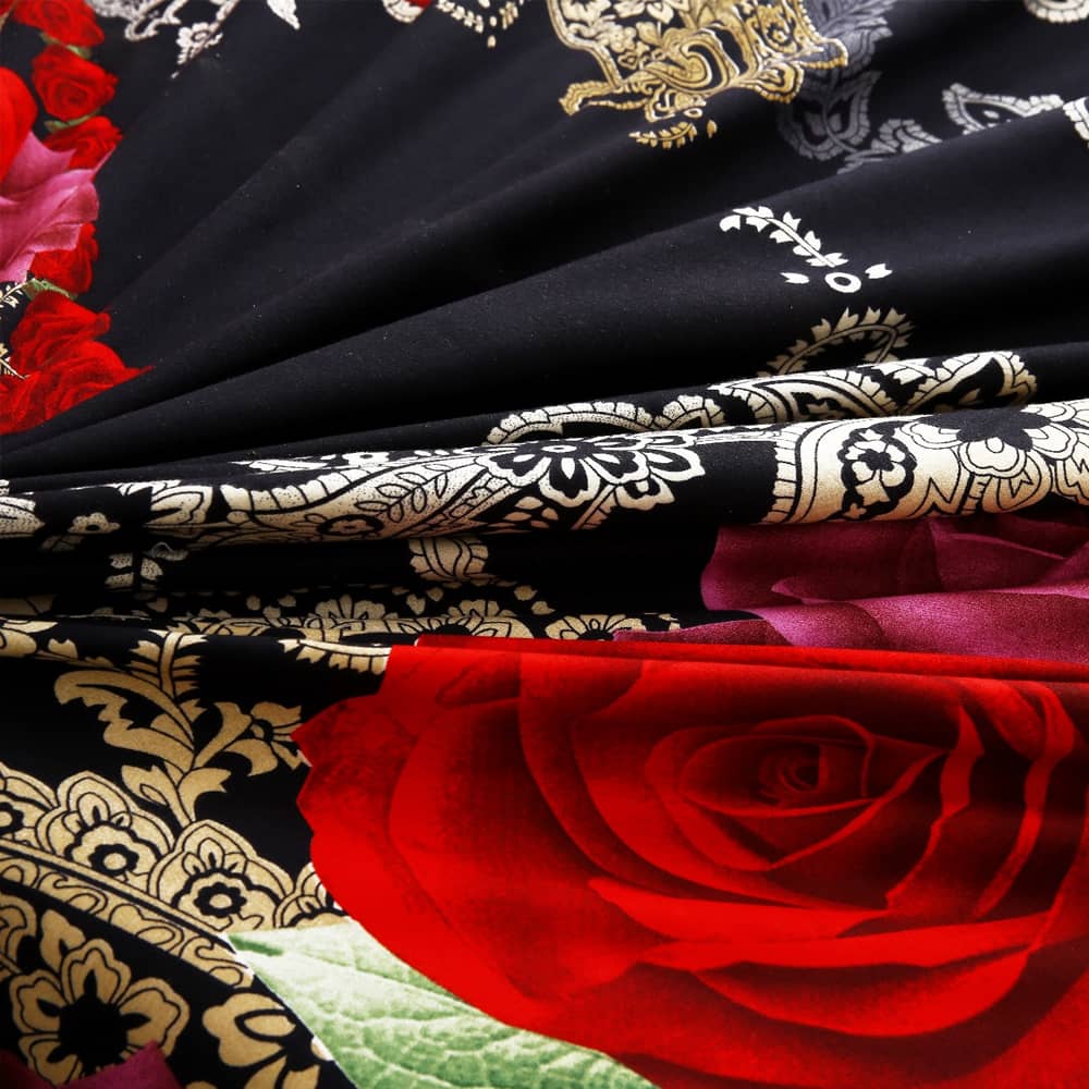 3Pcs Printed Bedsheet - PB106